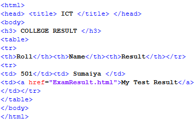 ওয়েব ডিজাইন পরিচিতি এবং HTML এর সৃজনশীল প্রশ্ন ও উত্তর 