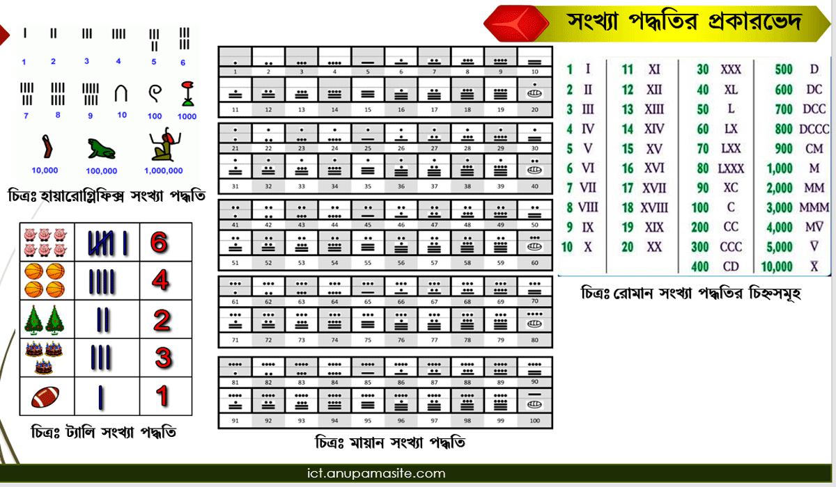 ICT প্রতিটি অধ্যায় এর গুরুত্বপূর্ণ চিত্র