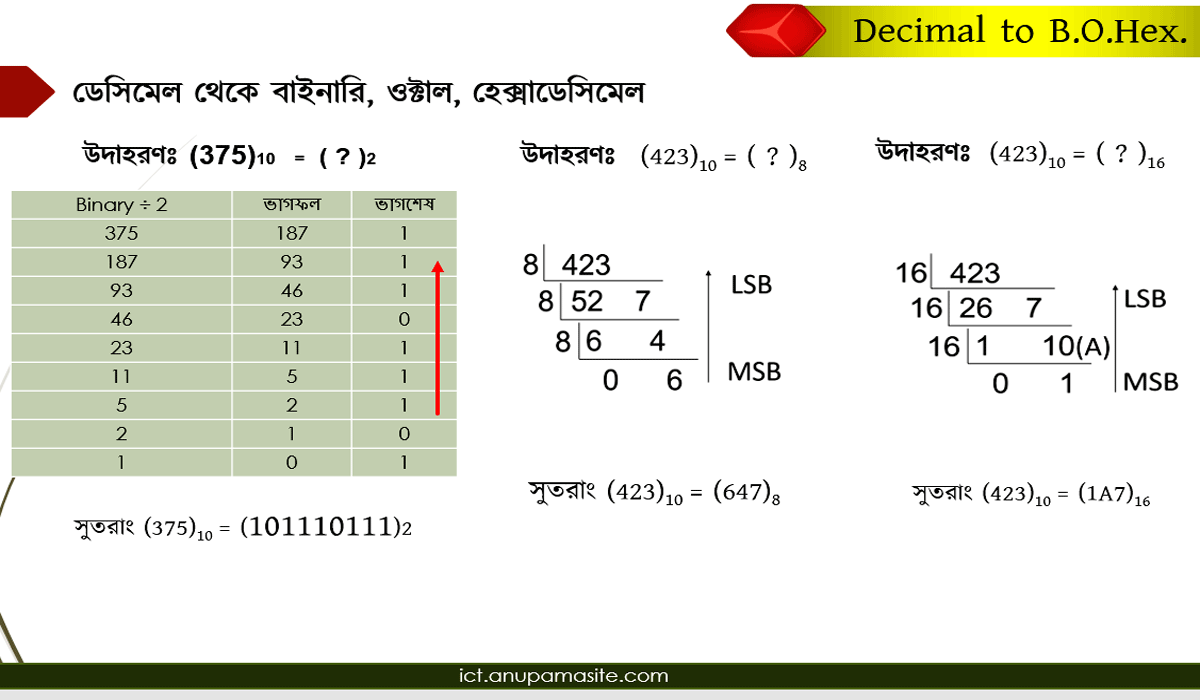 ICT প্রতিটি অধ্যায় এর গুরুত্বপূর্ণ চিত্র
